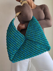 Prism Blue & Green - Tote Bag