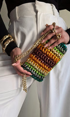 Ripple Green - Shoulder Bag