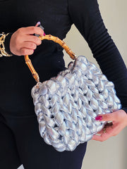 Bubble Silver - Hand Bag