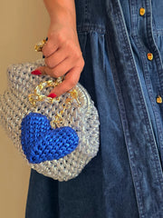 Lil Heart Sax - Bag Charm