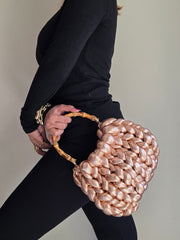 Bubble Rose Gold - Hand Bag