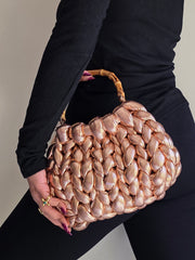 Bubble Rose Gold - Hand Bag