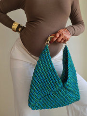 Prism Blue & Green - Tote Bag