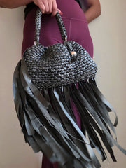 Mane Military Green- Fringe Bag
