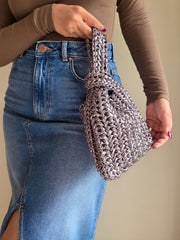 Toffee Pewter - Potli Bag