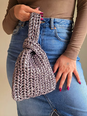 Toffee Pewter - Potli Bag