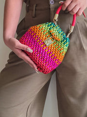 Pyramid Bucket Bag - Dawn