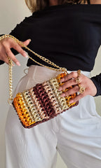 Ripple Orange - Shoulder Bag