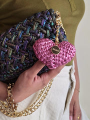 Lil Heart Lilac - Bag Charm