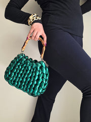 Bubble Emerald- Hand Bag