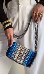 Ripple Blue - Shoulder Bag