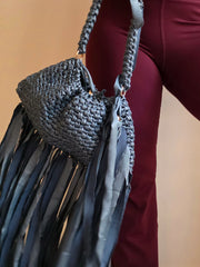 Mane Deep Teal - Fringe Bag