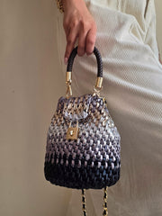 Pyramid Bucket Bag - Mono