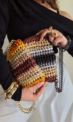 Ripple Orange - Shoulder Bag