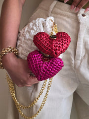 Lil Heart Fusia - Bag Charm