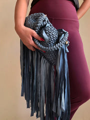 Mane Deep Teal - Fringe Bag