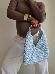 Prism Holo White & Silver - Tote Bag