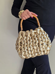 Bubble Champagne- Hand Bag