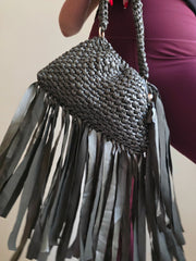 Mane Military Green- Fringe Bag