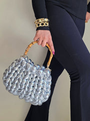 Bubble Silver - Hand Bag