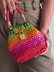 Pyramid Bucket Bag - Dawn