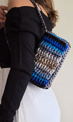 Ripple Blue - Shoulder Bag