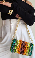 Ripple Green - Shoulder Bag