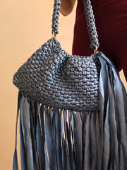 Mane Deep Teal - Fringe Bag
