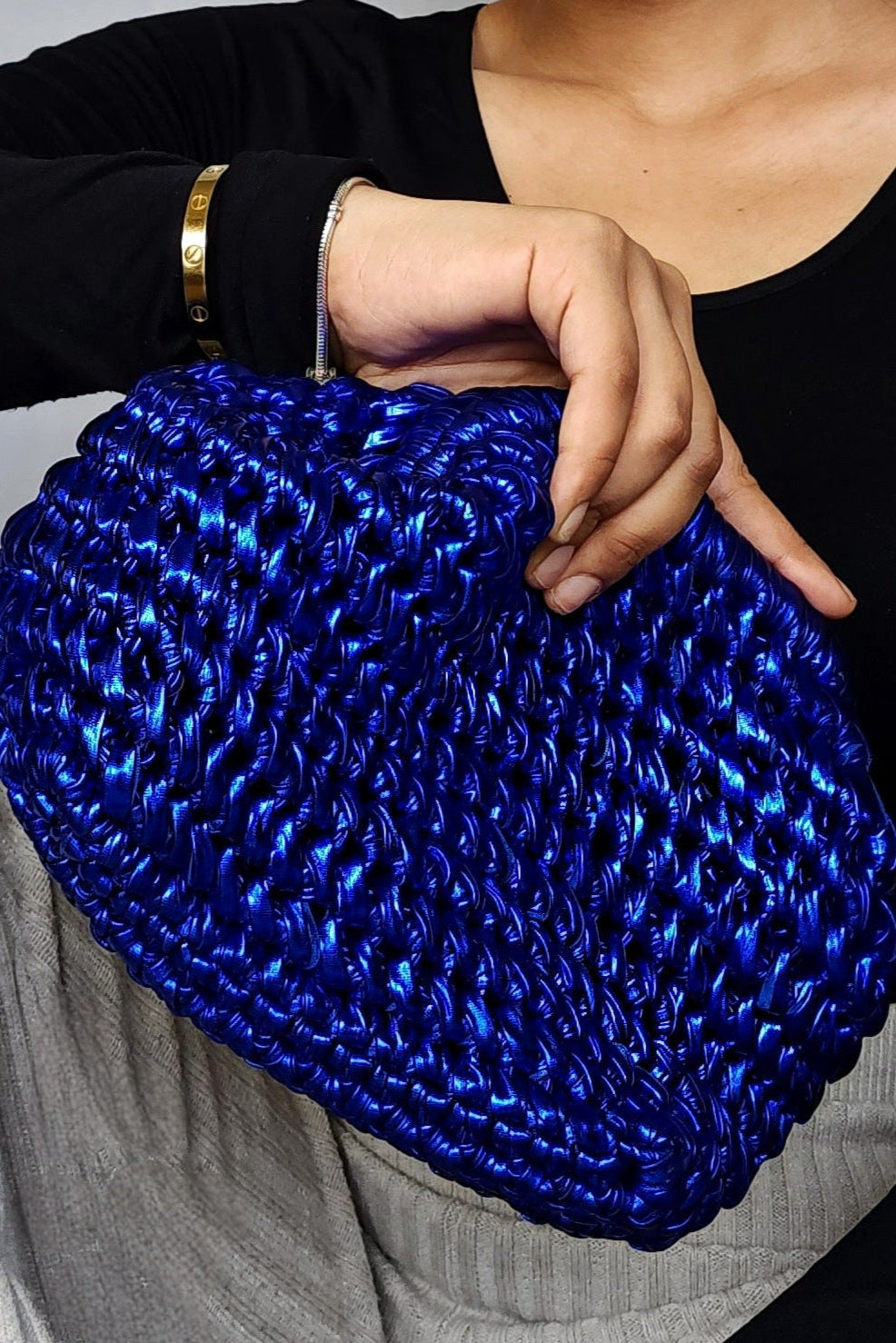 Cloud Sax Blue - Clutch Bag
