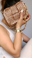 Cassette Rose Gold - Crossbody Bag
