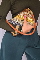 Swirl Nude Rainbow - Shoulder Bag
