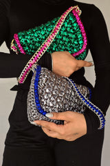 Quiche Pewter -Shoulder Bag