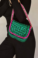 Quiche Emerald -Shoulder Bag