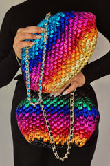 Cloud Dark Rainbow - Clutch Bag