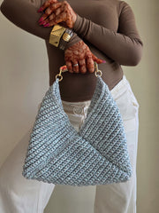 Prism Holo White & Silver - Tote Bag