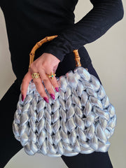 Bubble Silver - Hand Bag