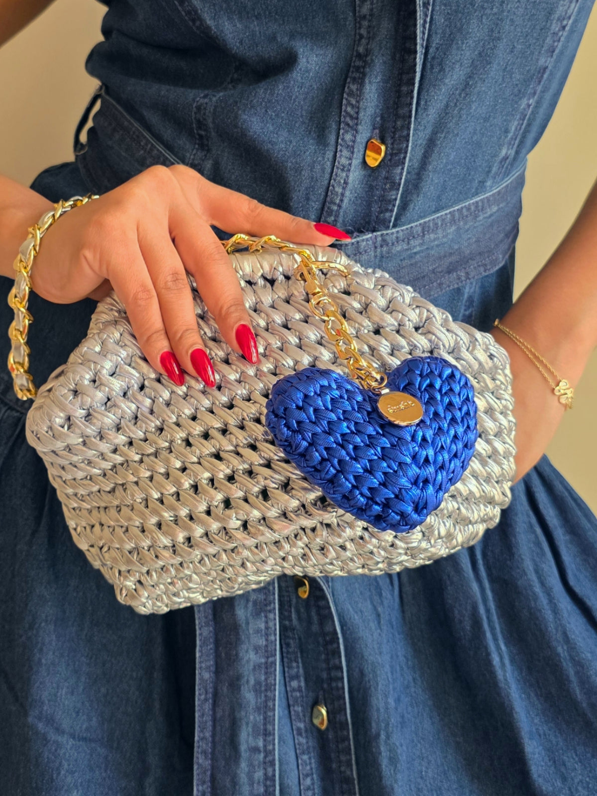 Lil Heart Sax - Bag Charm