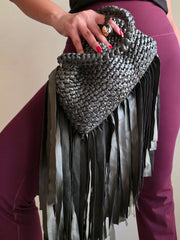 Mane Military Green- Fringe Bag