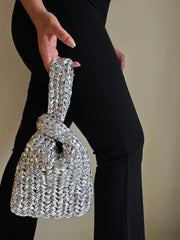 Toffee Silver - Potli Bag