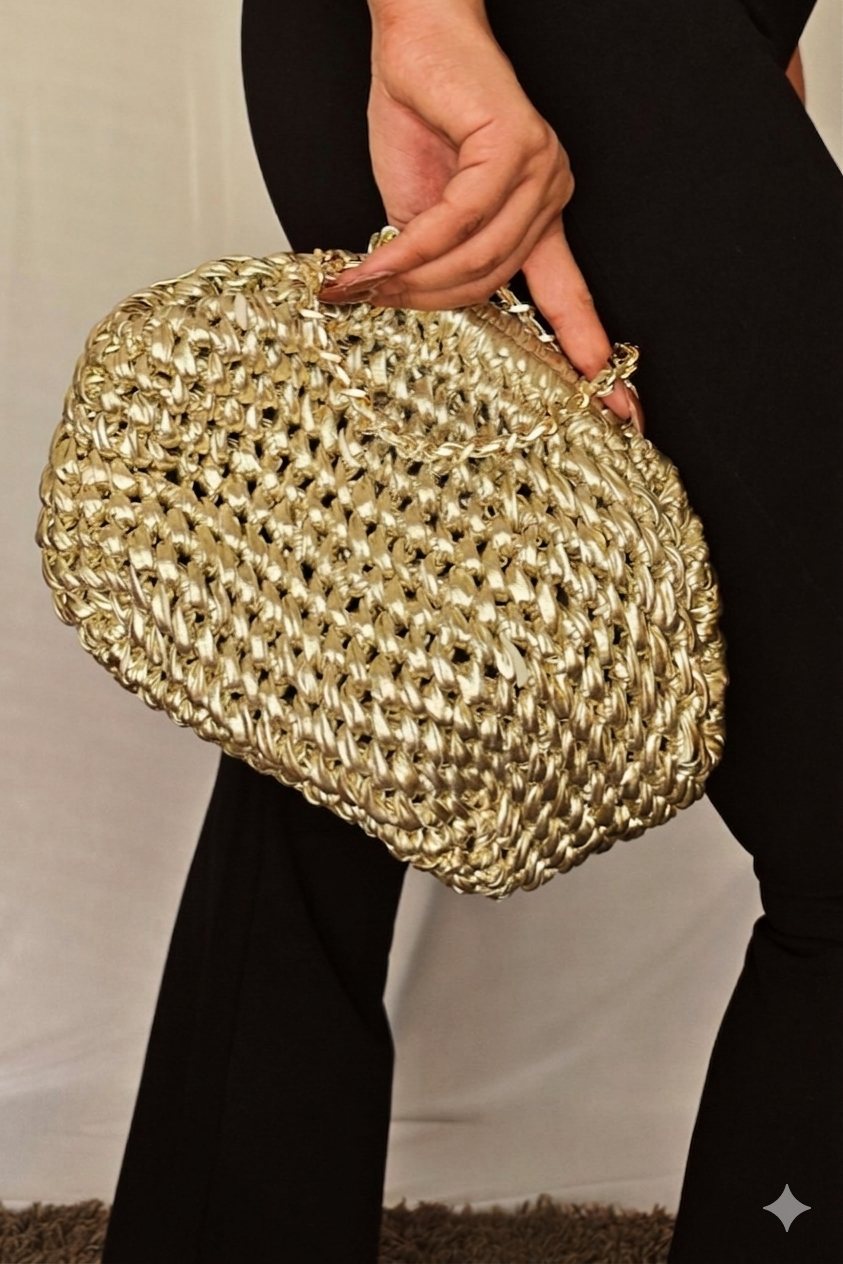 Cloud Champagne - Clutch Bag