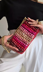 Ripple Red - Shoulder Bag