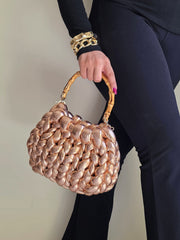 Bubble Rose Gold - Hand Bag