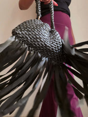Mane Military Green- Fringe Bag