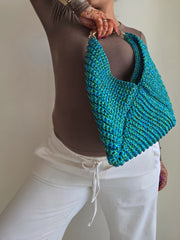 Prism Blue & Green - Tote Bag