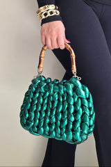 Bubble Emerald- Hand Bag