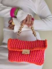Loaf Pink & Orange - Crossbody Bag