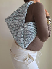 Prism Holo White & Silver - Tote Bag