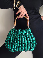 Bubble Emerald- Hand Bag