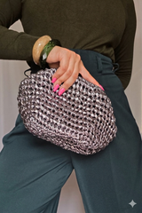 Cloud Pewter - Clutch Bag