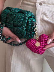 Lil Heart Fusia - Bag Charm